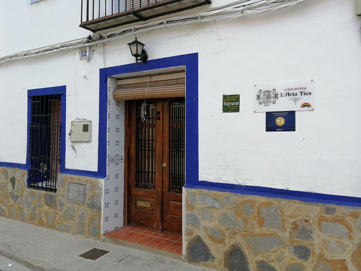 Casa Rural L'Avia Tica Pensionat Benissuera Eksteriør billede